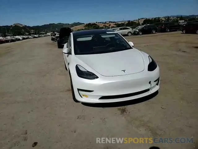 13 Photograph of a damaged car 5YJ3E1EA8MF072111 TESLA MODEL 3 2021