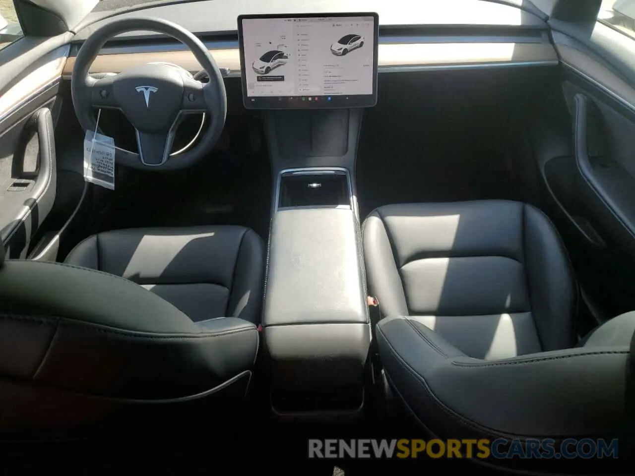 8 Photograph of a damaged car 5YJ3E1EA8MF072111 TESLA MODEL 3 2021