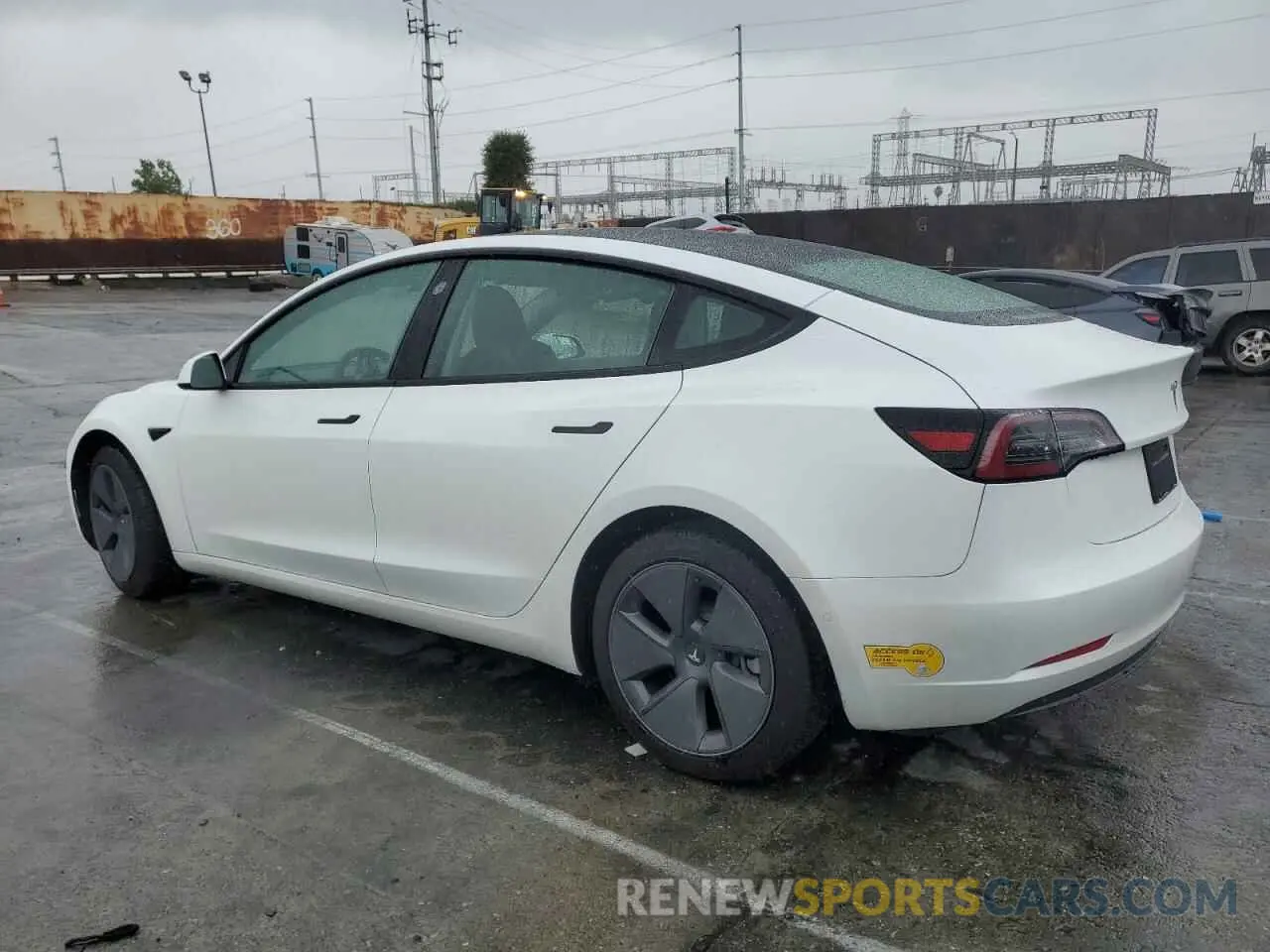 2 Фотография поврежденного автомобиля 5YJ3E1EA8MF075753 TESLA MODEL 3 2021
