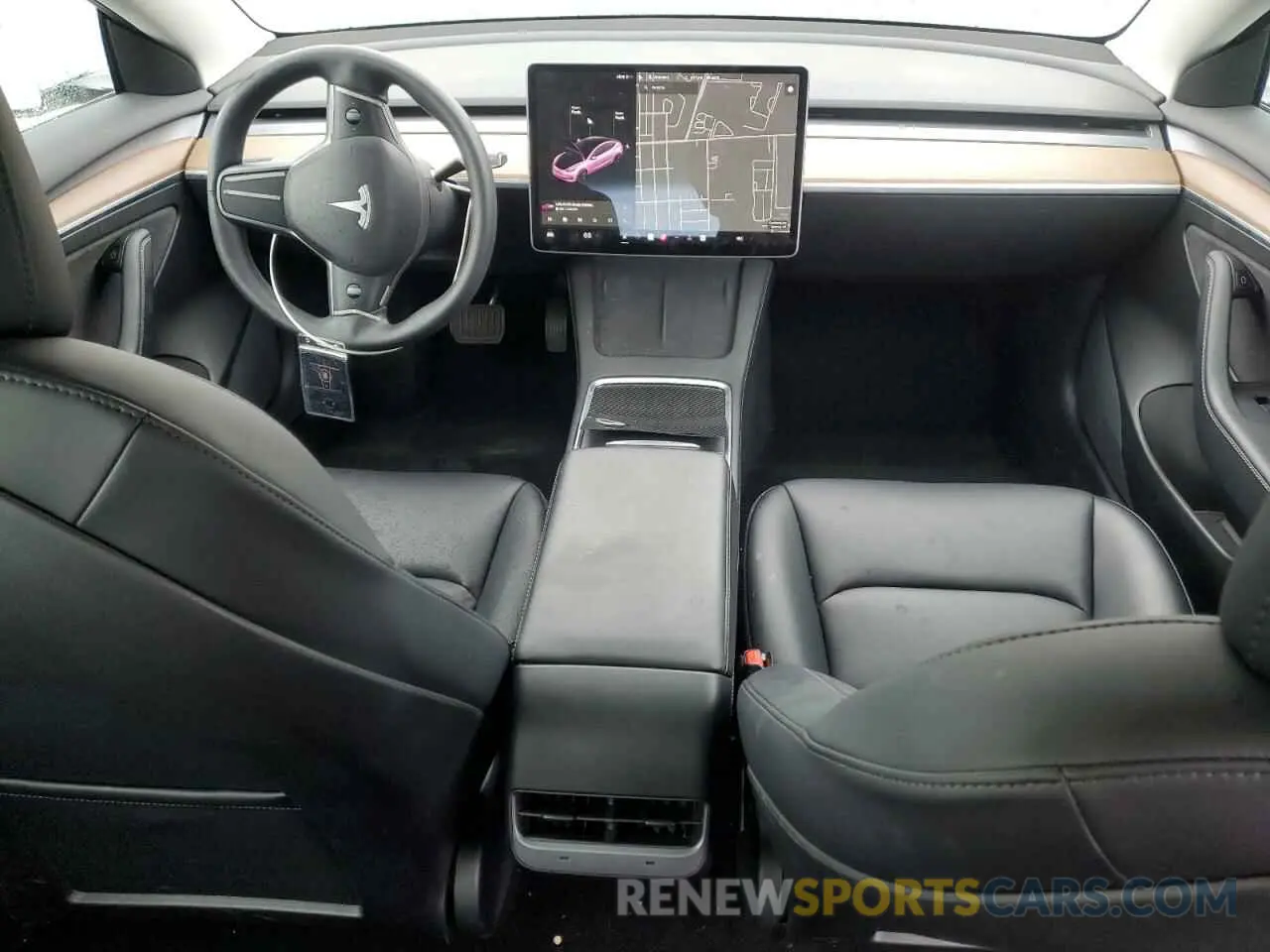 8 Фотография поврежденного автомобиля 5YJ3E1EA8MF075753 TESLA MODEL 3 2021