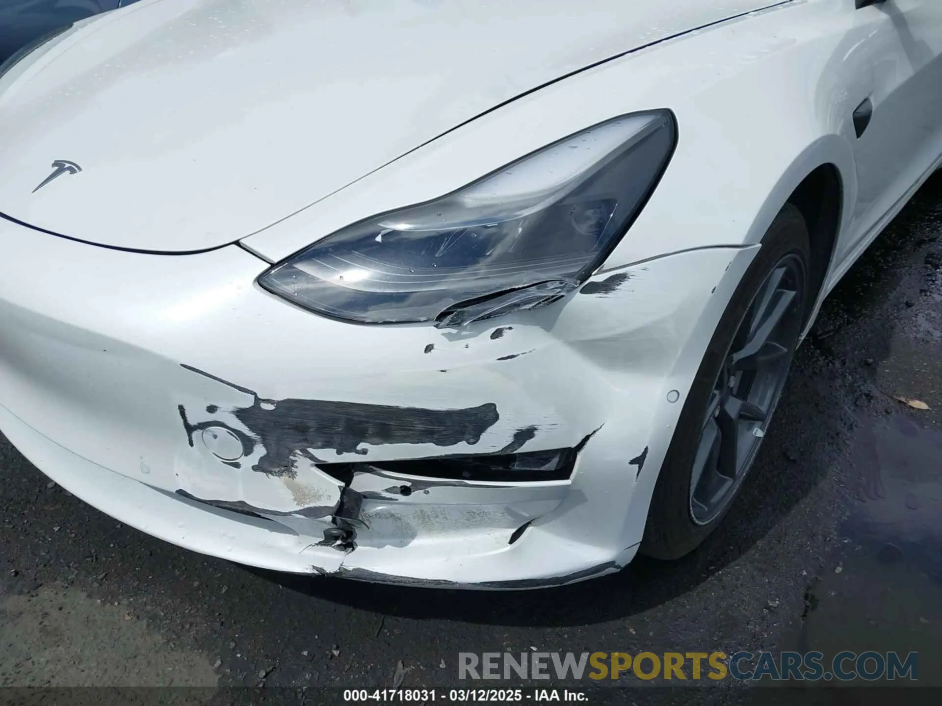 6 Photograph of a damaged car 5YJ3E1EA8MF087580 TESLA MODEL 3 2021