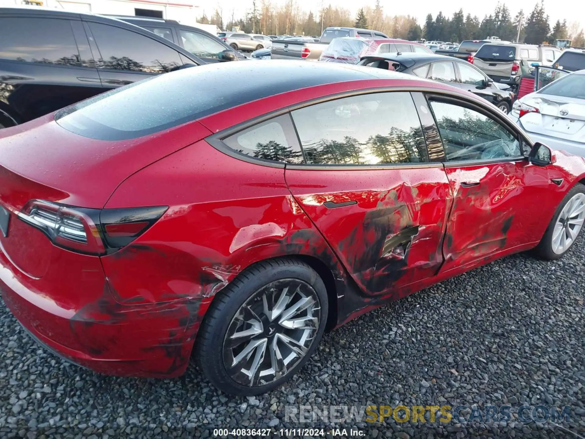 6 Photograph of a damaged car 5YJ3E1EA8MF088244 TESLA MODEL 3 2021