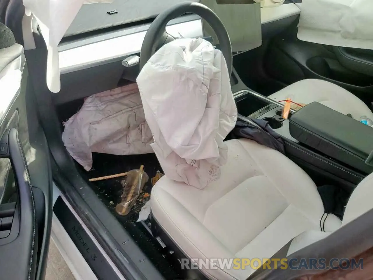 8 Photograph of a damaged car 5YJ3E1EA8MF088874 TESLA MODEL 3 2021
