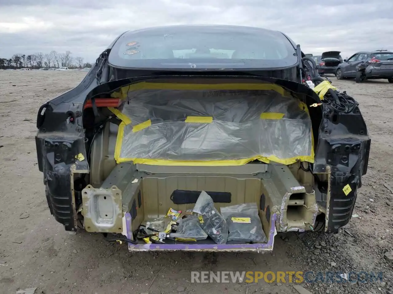 6 Photograph of a damaged car 5YJ3E1EA8MF089555 TESLA MODEL 3 2021