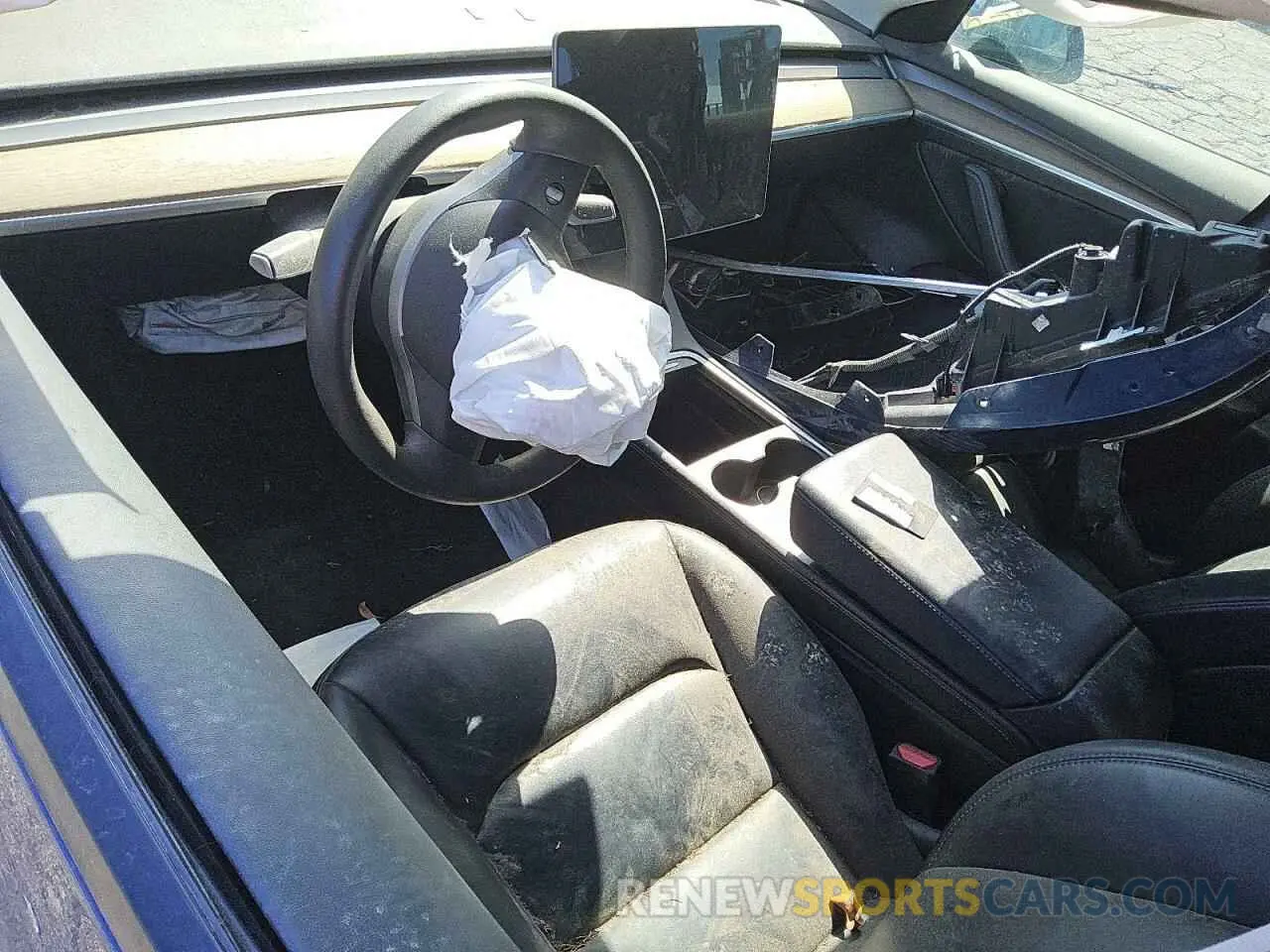 8 Photograph of a damaged car 5YJ3E1EA8MF092228 TESLA MODEL 3 2021