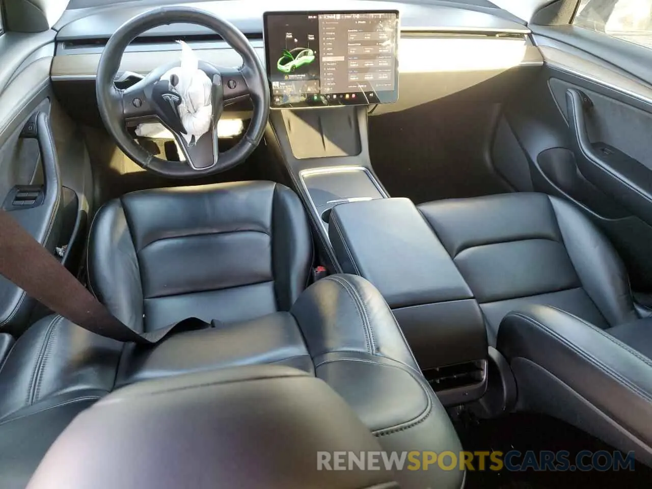 8 Фотография поврежденного автомобиля 5YJ3E1EA8MF092813 TESLA MODEL 3 2021