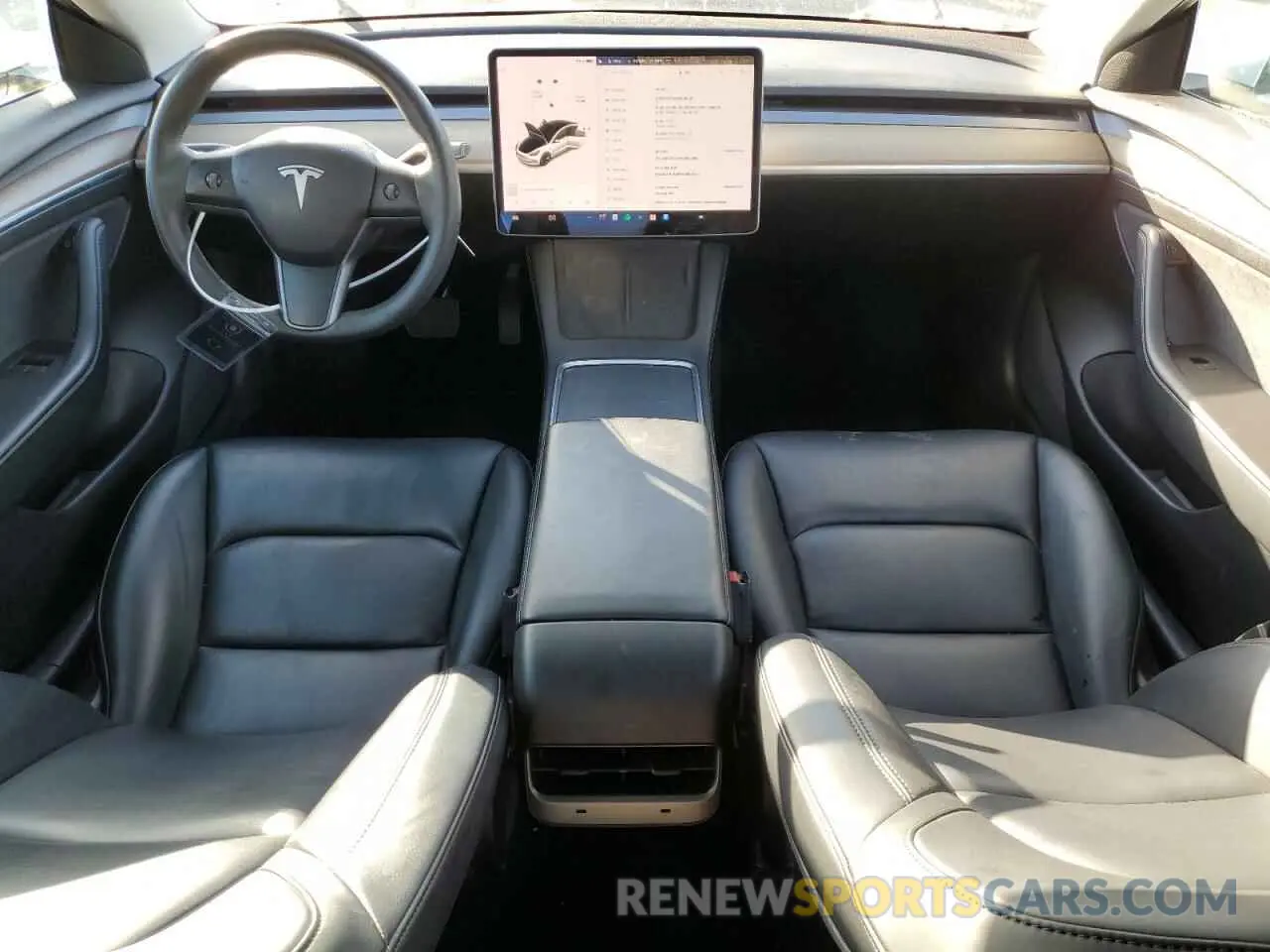 8 Photograph of a damaged car 5YJ3E1EA8MF094044 TESLA MODEL 3 2021