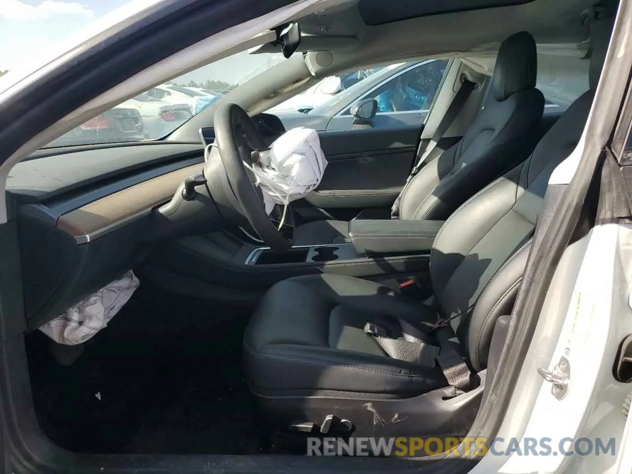 7 Photograph of a damaged car 5YJ3E1EA8MF854361 TESLA MODEL 3 2021