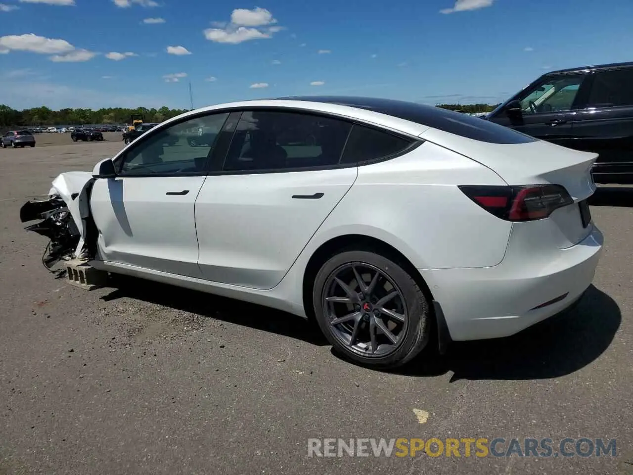 2 Фотография поврежденного автомобиля 5YJ3E1EA8MF857843 TESLA MODEL 3 2021