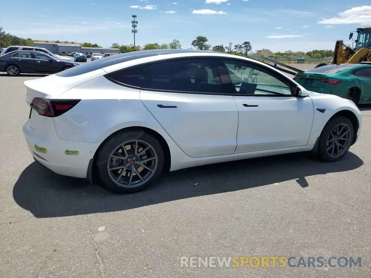 3 Фотография поврежденного автомобиля 5YJ3E1EA8MF857843 TESLA MODEL 3 2021
