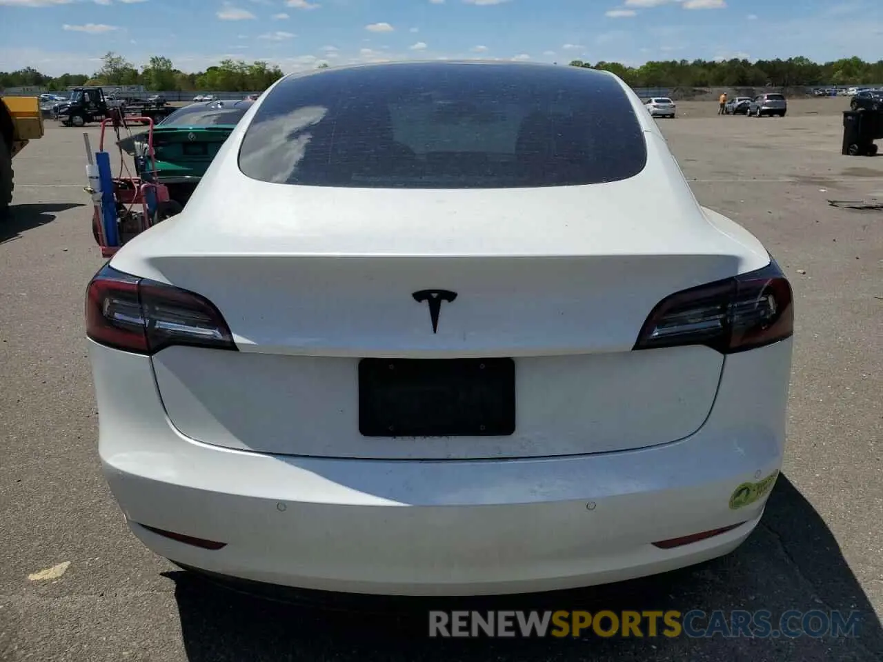 6 Фотография поврежденного автомобиля 5YJ3E1EA8MF857843 TESLA MODEL 3 2021