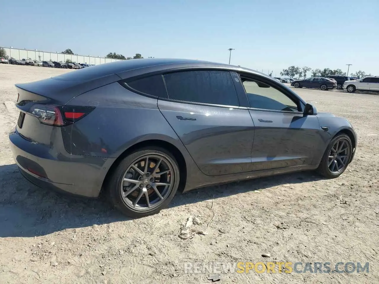 3 Photograph of a damaged car 5YJ3E1EA8MF866929 TESLA MODEL 3 2021