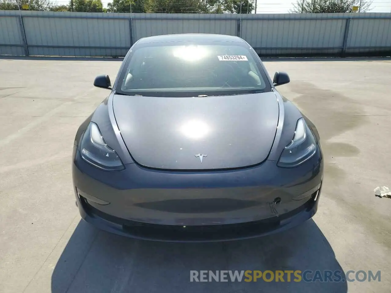 5 Фотография поврежденного автомобиля 5YJ3E1EA8MF867546 TESLA MODEL 3 2021