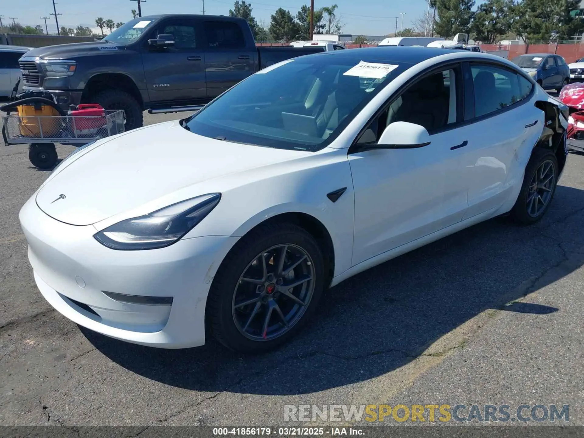 2 Фотография поврежденного автомобиля 5YJ3E1EA8MF867790 TESLA MODEL 3 2021