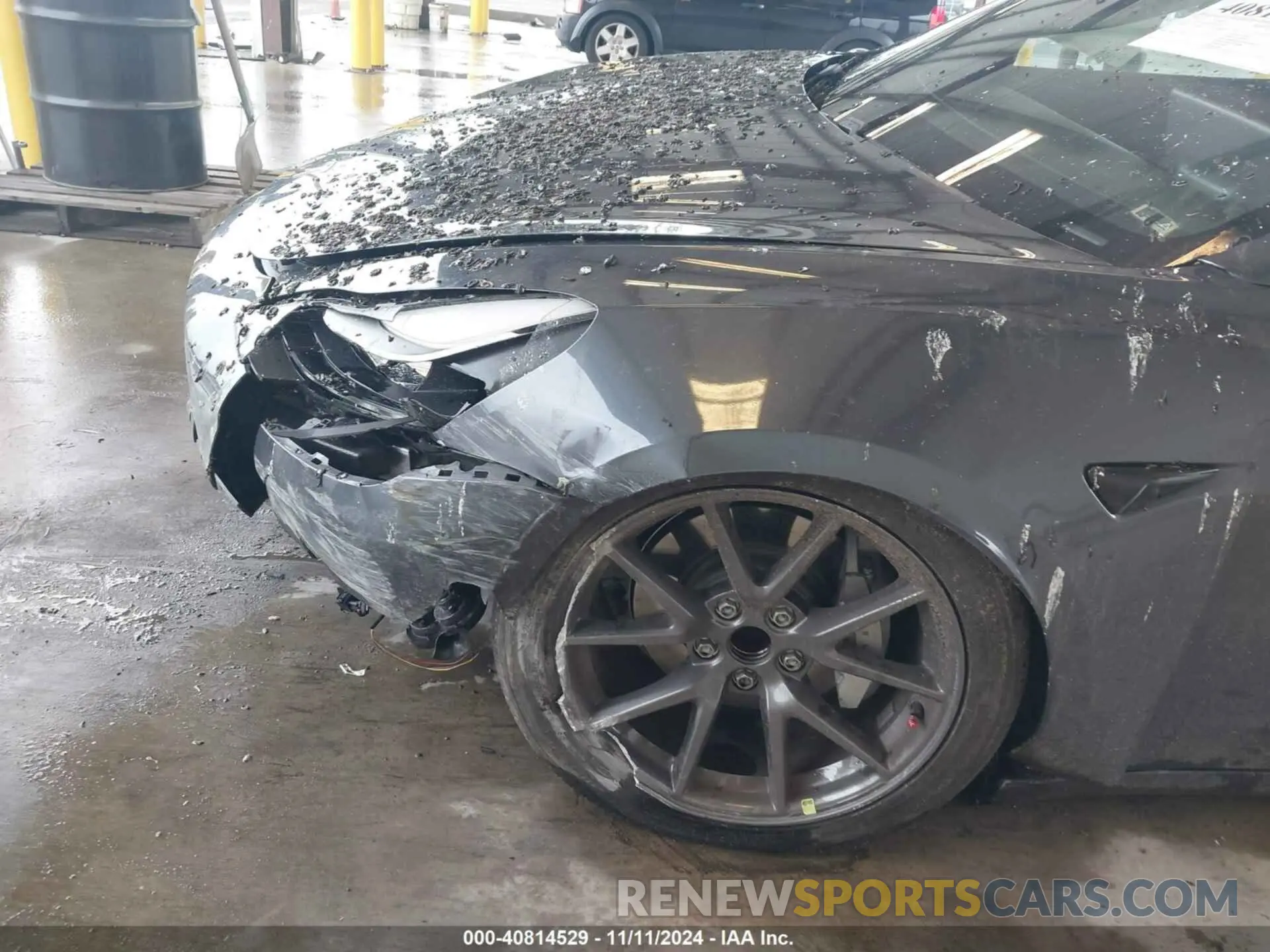 6 Photograph of a damaged car 5YJ3E1EA8MF873136 TESLA MODEL 3 2021