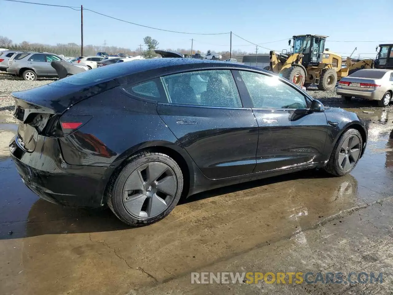 3 Фотография поврежденного автомобиля 5YJ3E1EA8MF907060 TESLA MODEL 3 2021