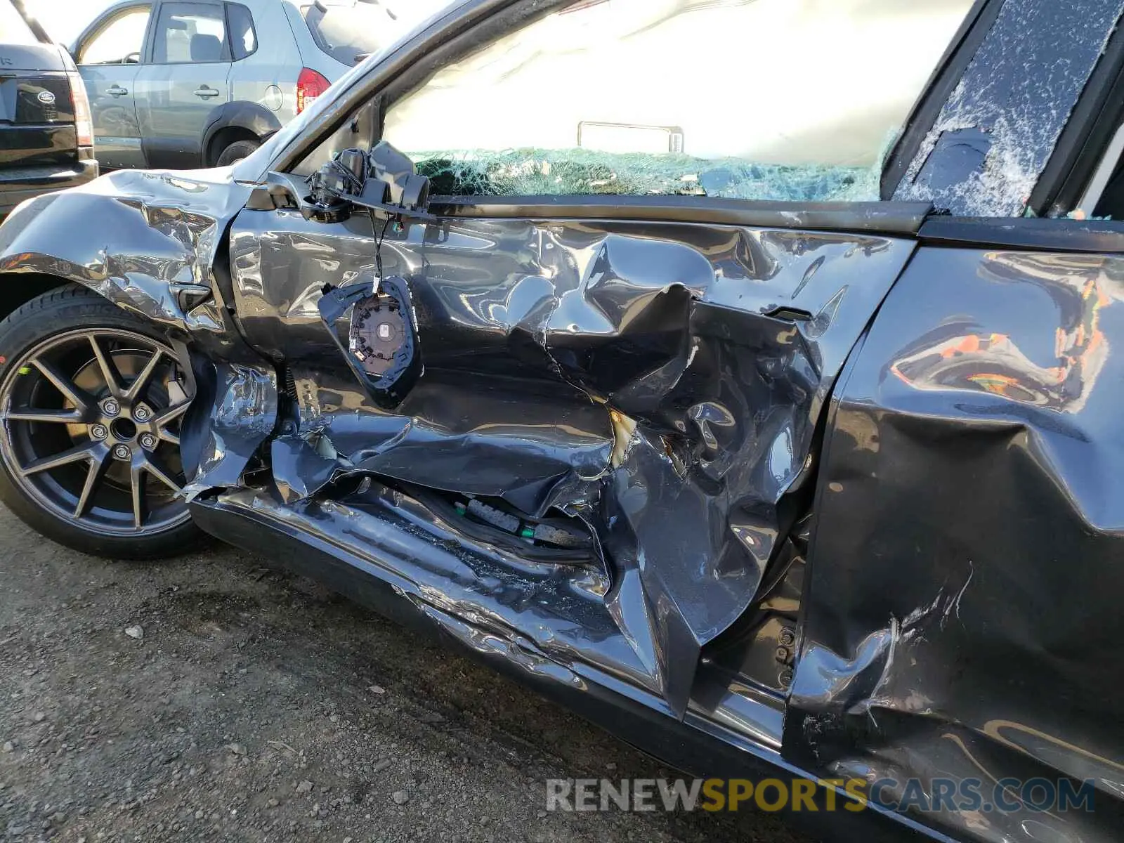 9 Photograph of a damaged car 5YJ3E1EA8MF921377 TESLA MODEL 3 2021
