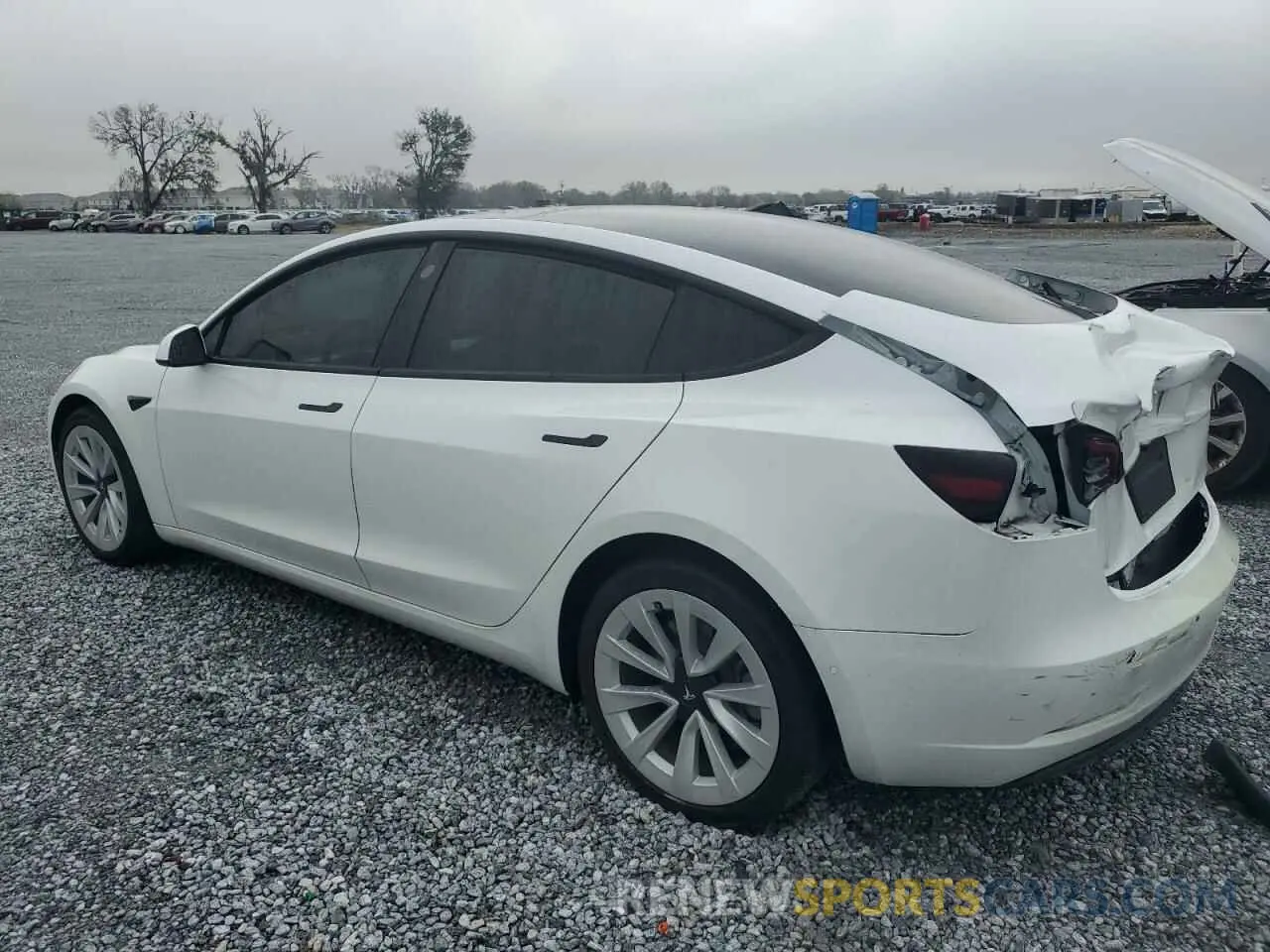 2 Фотография поврежденного автомобиля 5YJ3E1EA8MF978095 TESLA MODEL 3 2021