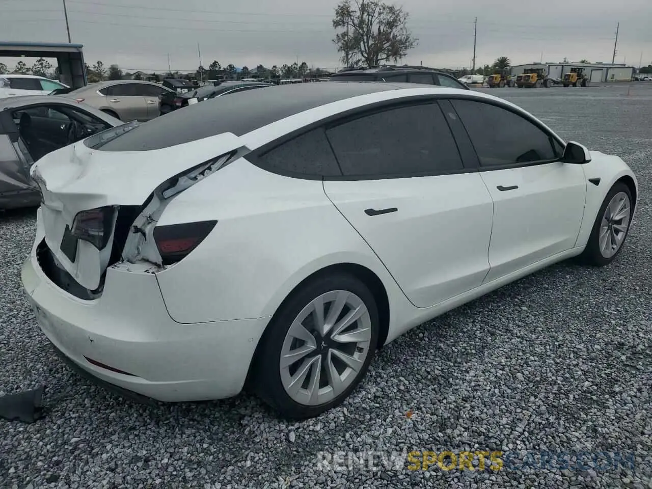 3 Фотография поврежденного автомобиля 5YJ3E1EA8MF978095 TESLA MODEL 3 2021