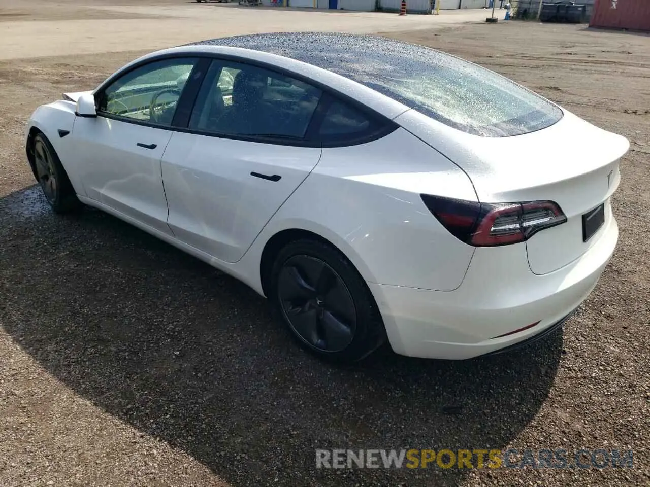 3 Photograph of a damaged car 5YJ3E1EA8MF986018 TESLA MODEL 3 2021
