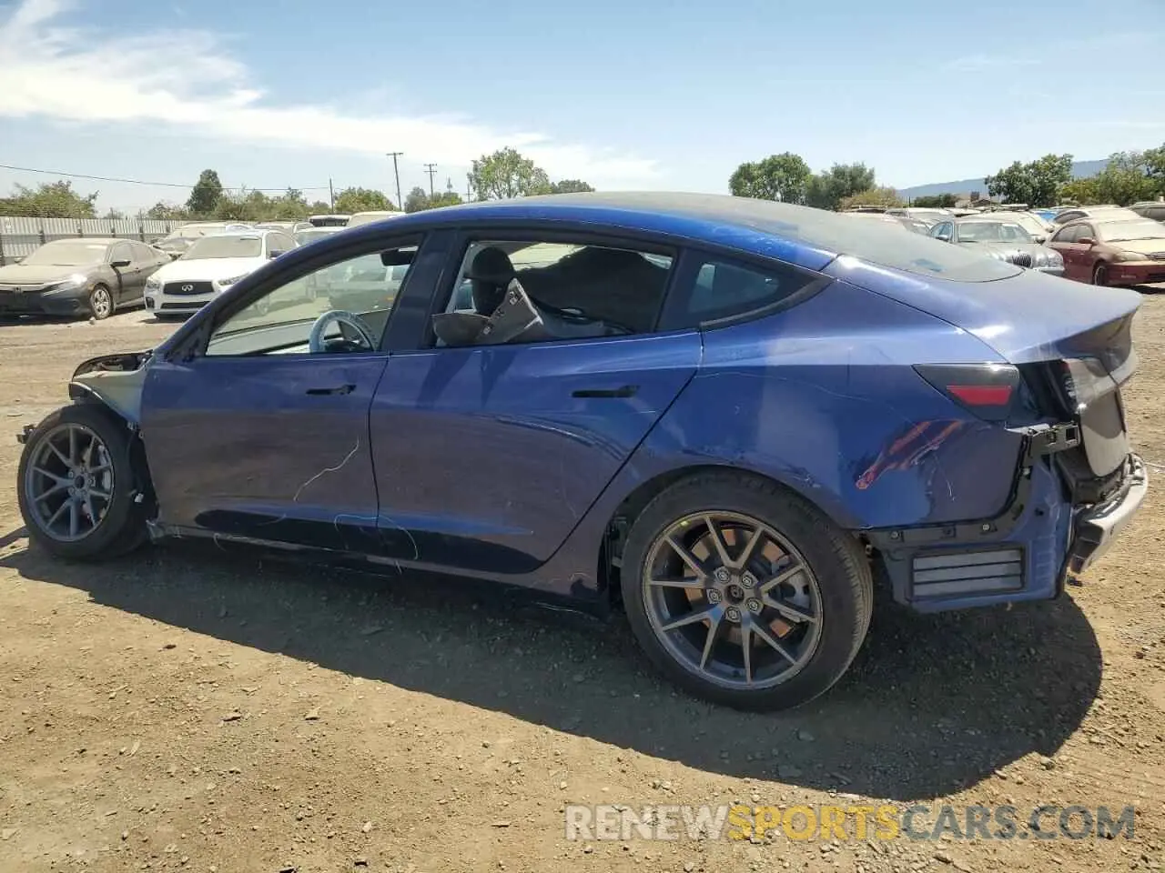 2 Фотография поврежденного автомобиля 5YJ3E1EA8MF986231 TESLA MODEL 3 2021