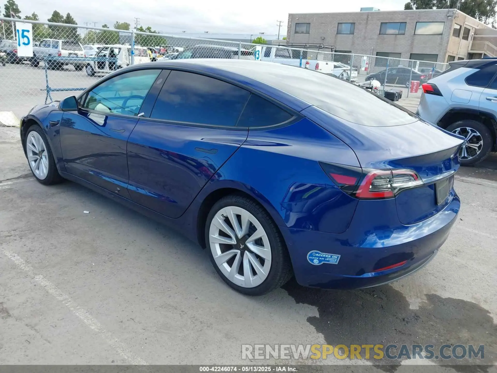 3 Фотография поврежденного автомобиля 5YJ3E1EA9MF020860 TESLA MODEL 3 2021