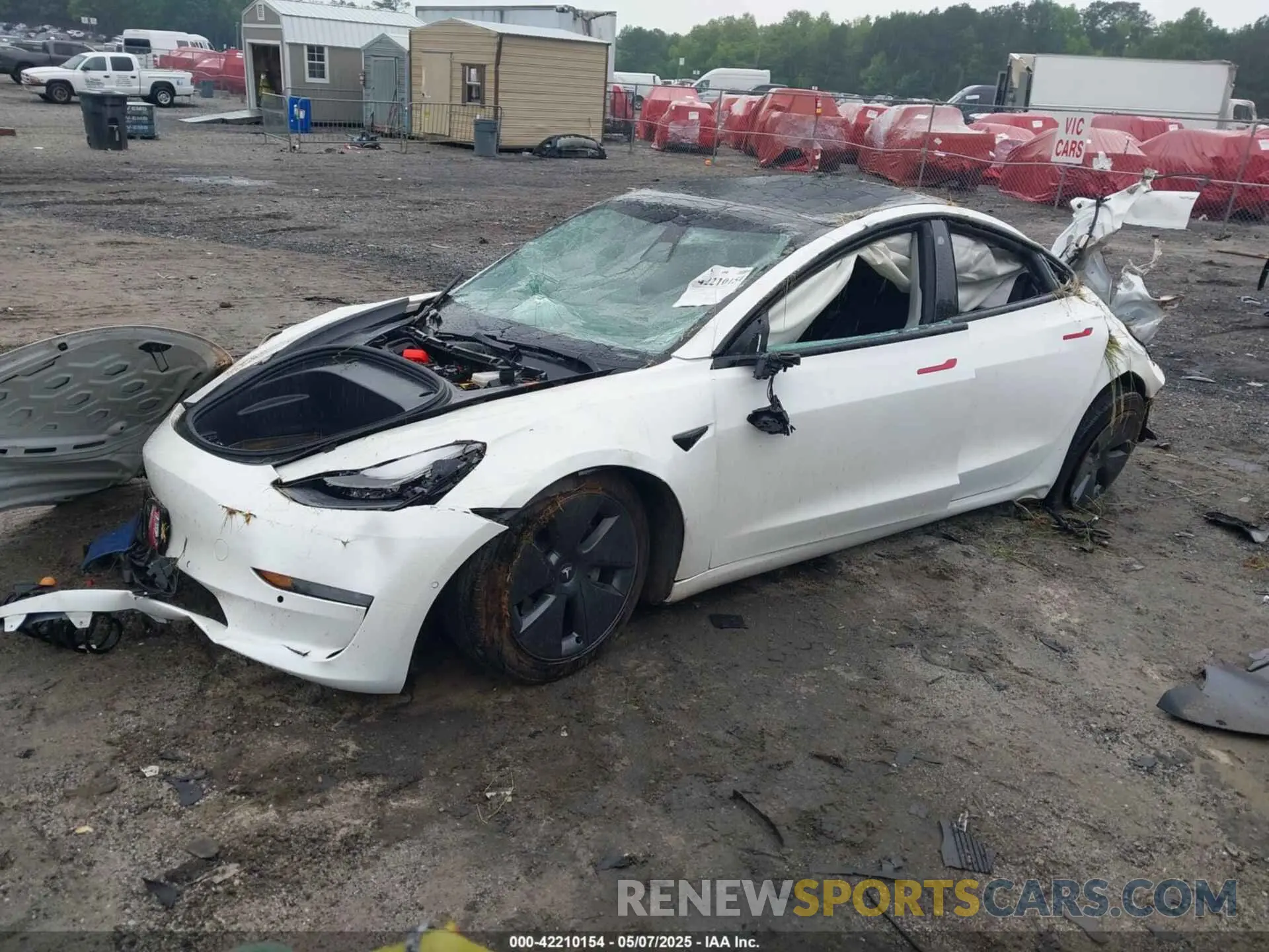 2 Фотография поврежденного автомобиля 5YJ3E1EA9MF029154 TESLA MODEL 3 2021
