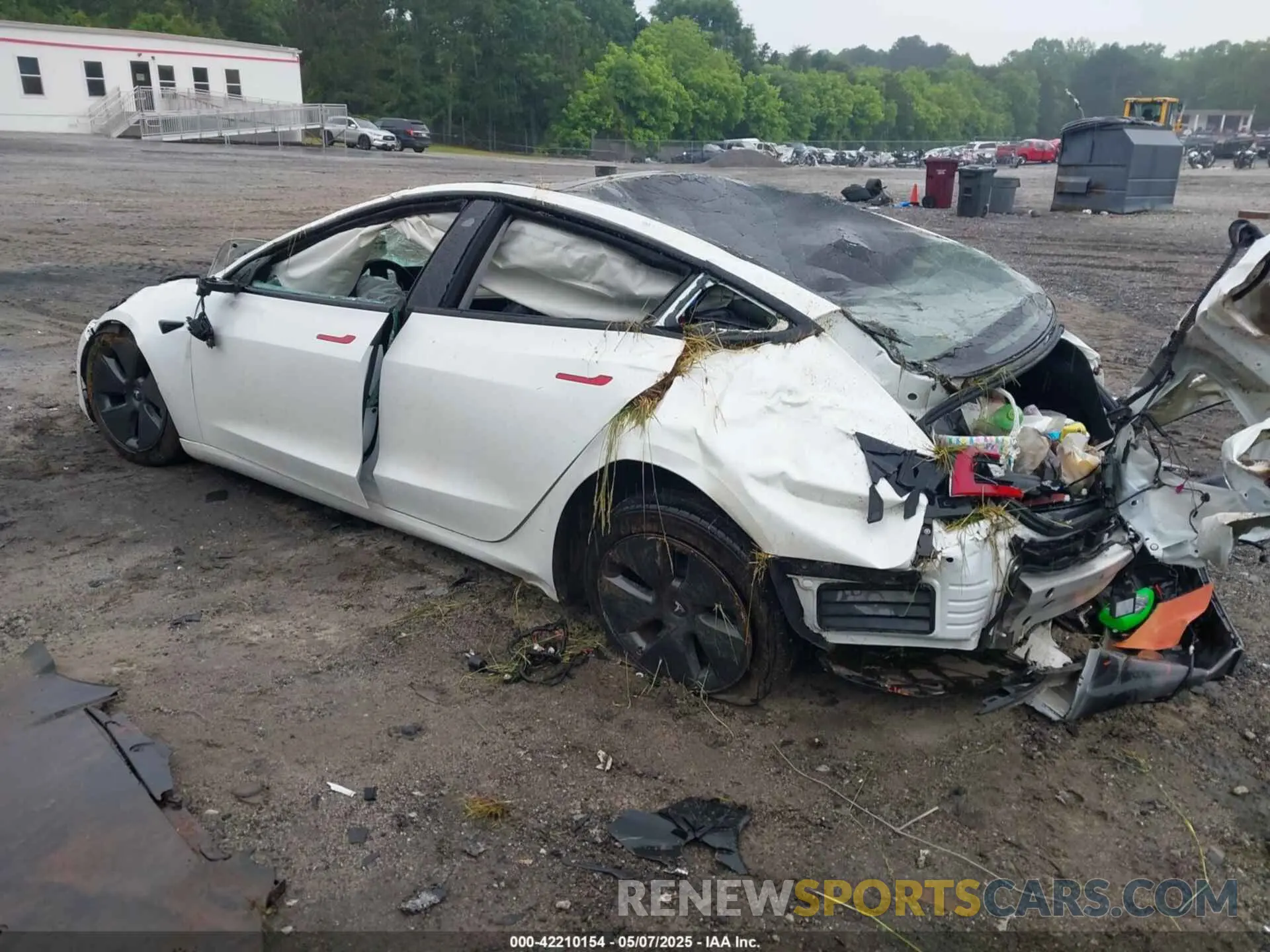 3 Фотография поврежденного автомобиля 5YJ3E1EA9MF029154 TESLA MODEL 3 2021