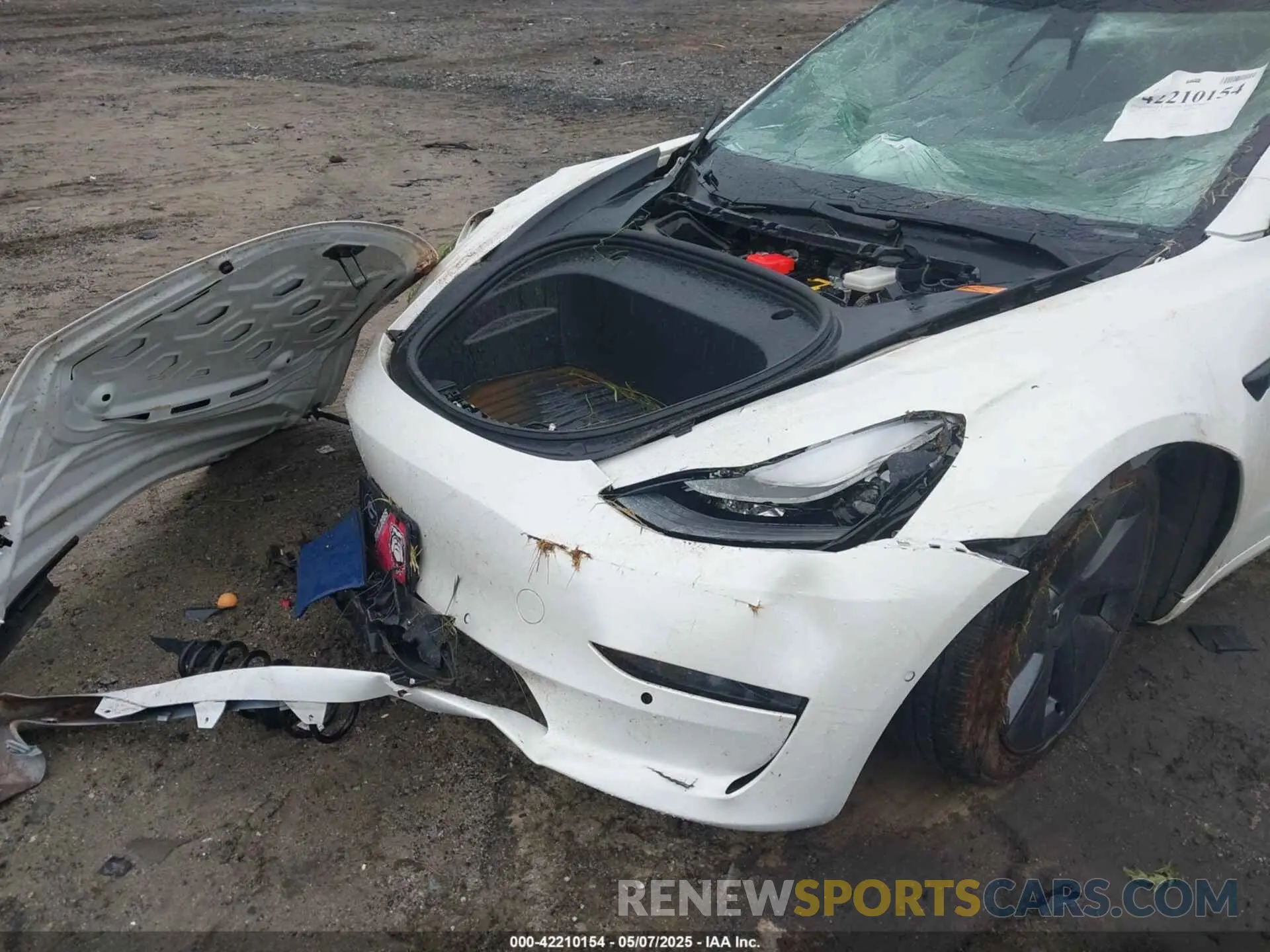 6 Фотография поврежденного автомобиля 5YJ3E1EA9MF029154 TESLA MODEL 3 2021