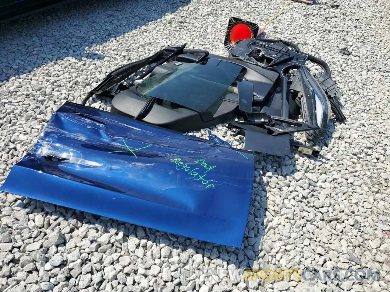 12 Photograph of a damaged car 5YJ3E1EA9MF057374 TESLA MODEL 3 2021