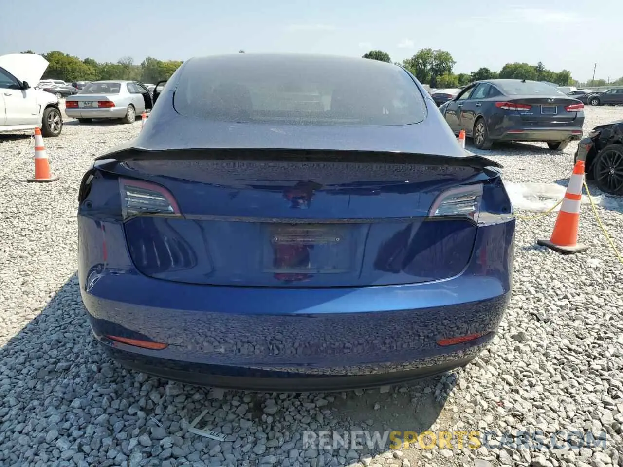 6 Photograph of a damaged car 5YJ3E1EA9MF057374 TESLA MODEL 3 2021