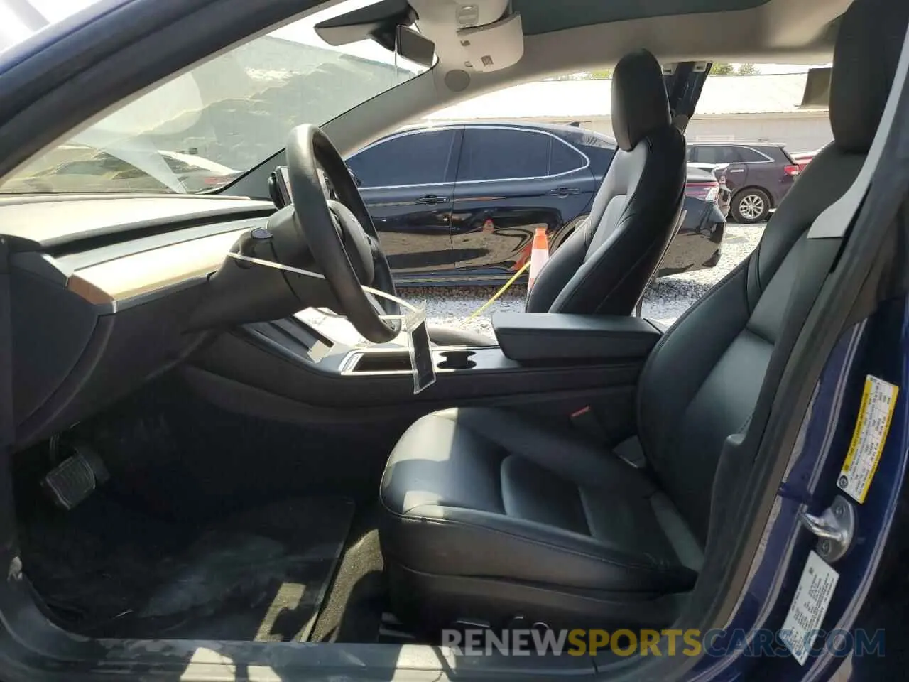 7 Photograph of a damaged car 5YJ3E1EA9MF057374 TESLA MODEL 3 2021