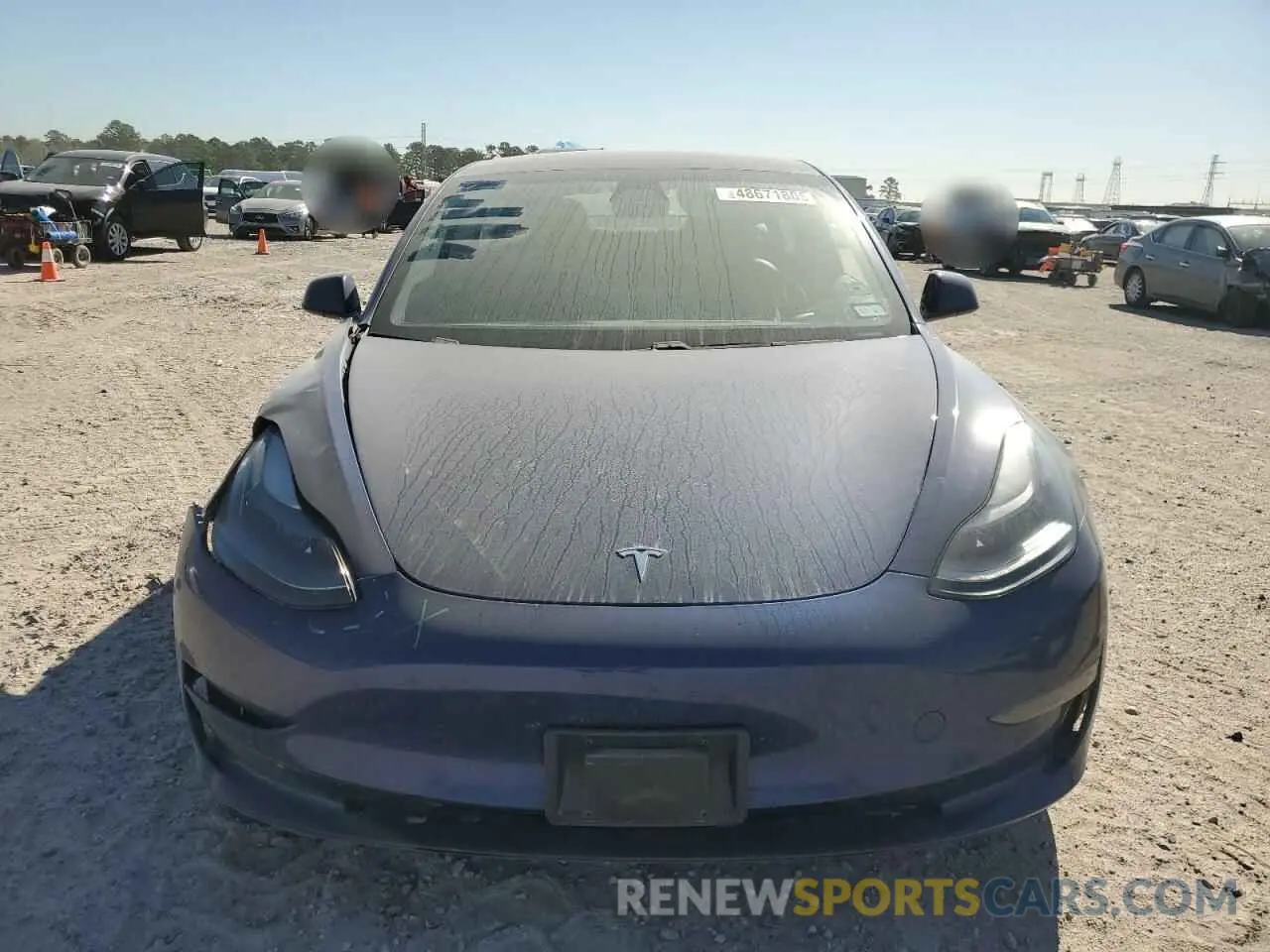 5 Фотография поврежденного автомобиля 5YJ3E1EA9MF057665 TESLA MODEL 3 2021