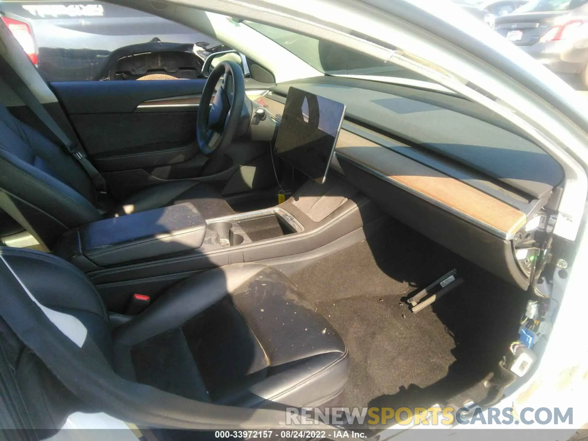 5 Photograph of a damaged car 5YJ3E1EA9MF059156 TESLA MODEL 3 2021