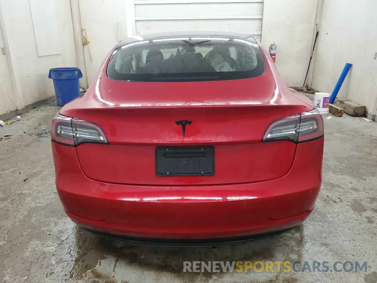 6 Photograph of a damaged car 5YJ3E1EA9MF059769 TESLA MODEL 3 2021
