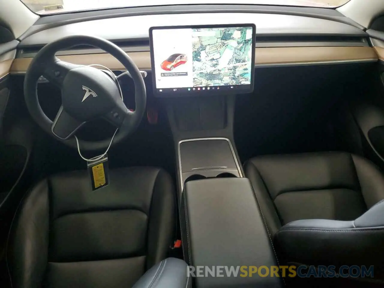 8 Photograph of a damaged car 5YJ3E1EA9MF059769 TESLA MODEL 3 2021