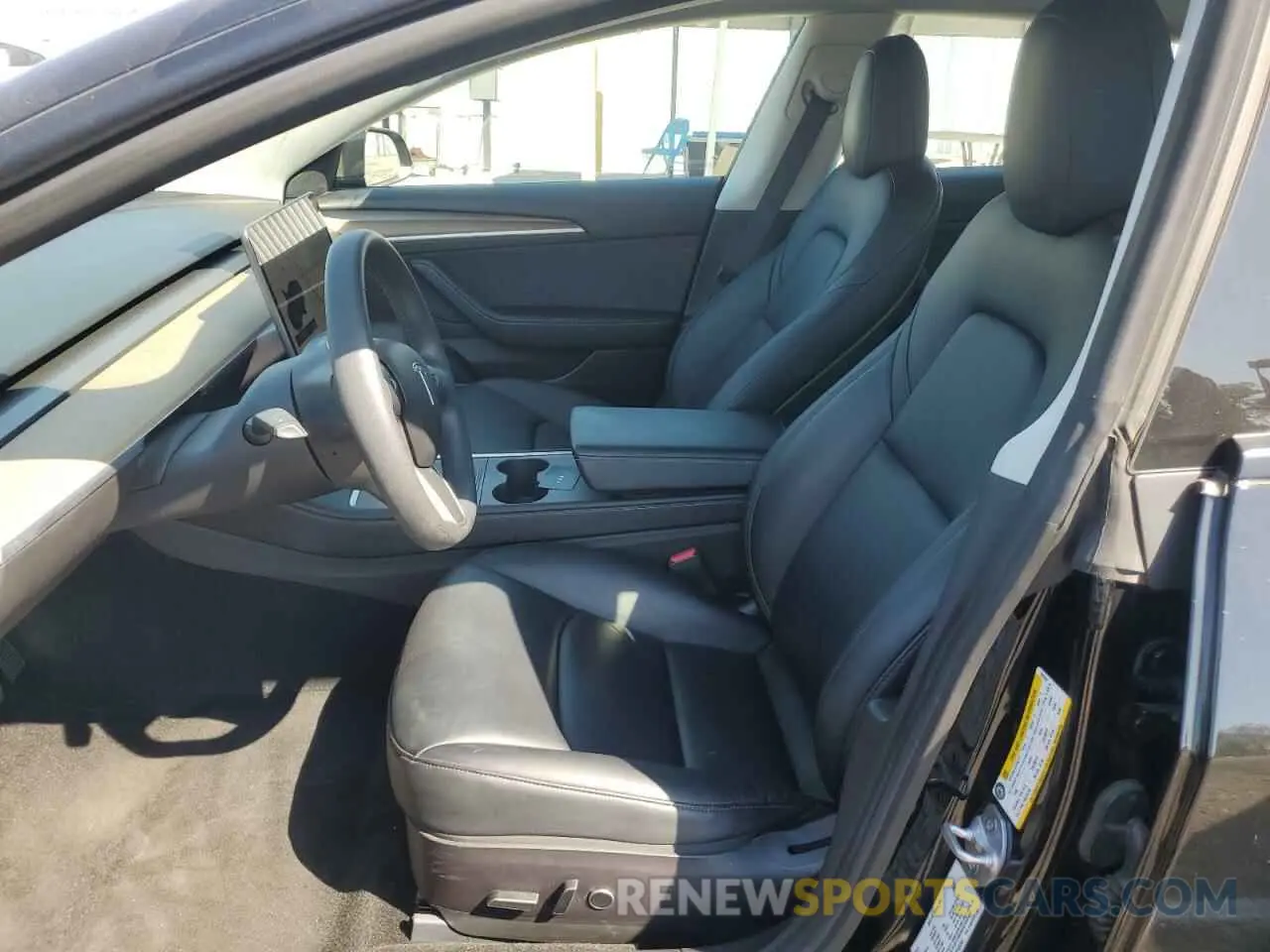 7 Photograph of a damaged car 5YJ3E1EA9MF065944 TESLA MODEL 3 2021