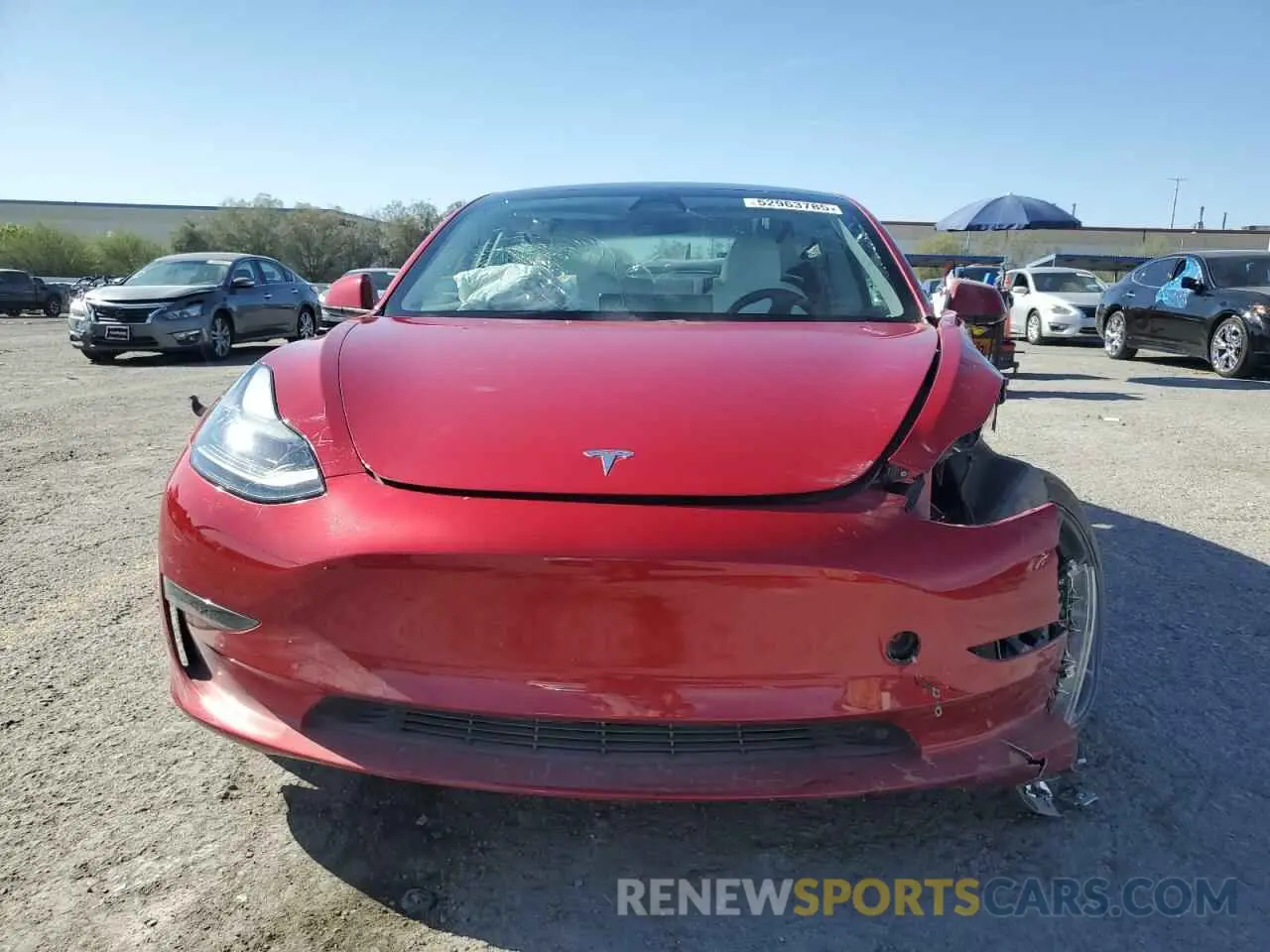 5 Фотография поврежденного автомобиля 5YJ3E1EA9MF070657 TESLA MODEL 3 2021