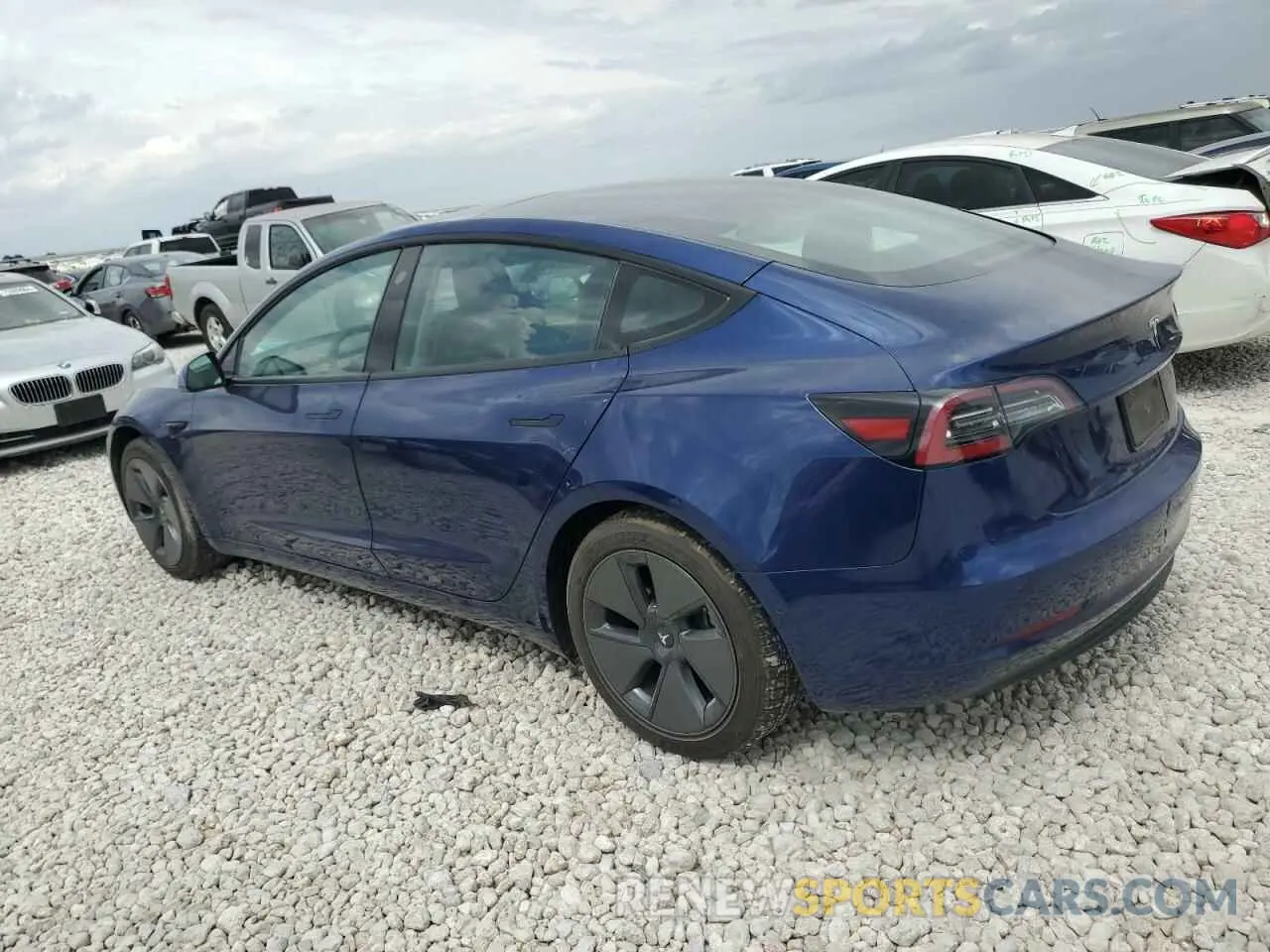2 Фотография поврежденного автомобиля 5YJ3E1EA9MF092173 TESLA MODEL 3 2021