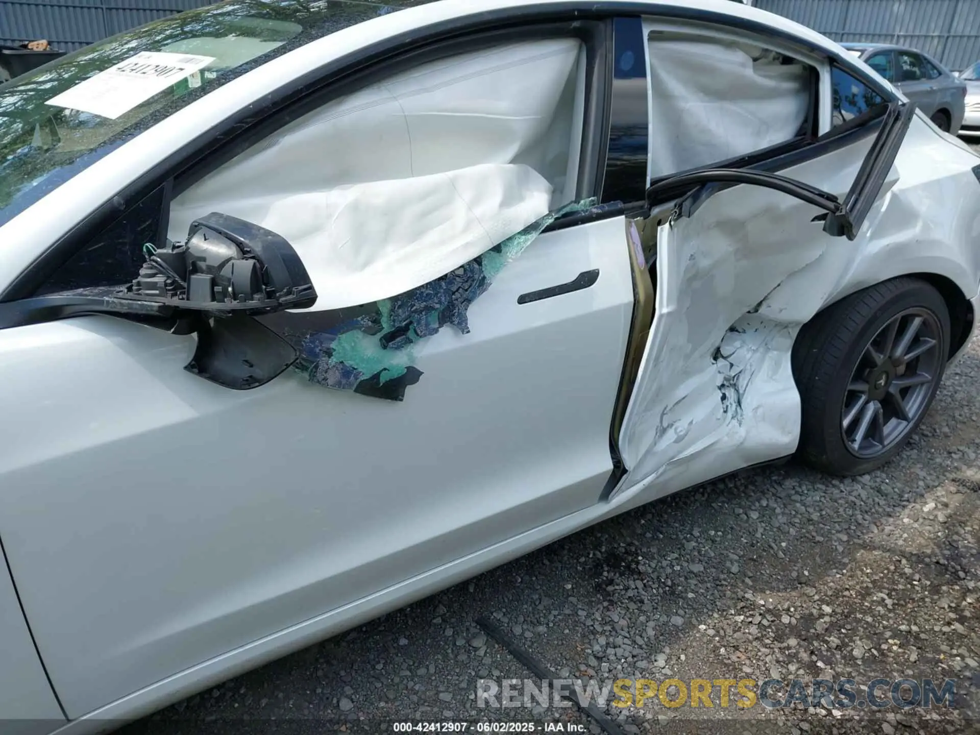 6 Фотография поврежденного автомобиля 5YJ3E1EA9MF092626 TESLA MODEL 3 2021