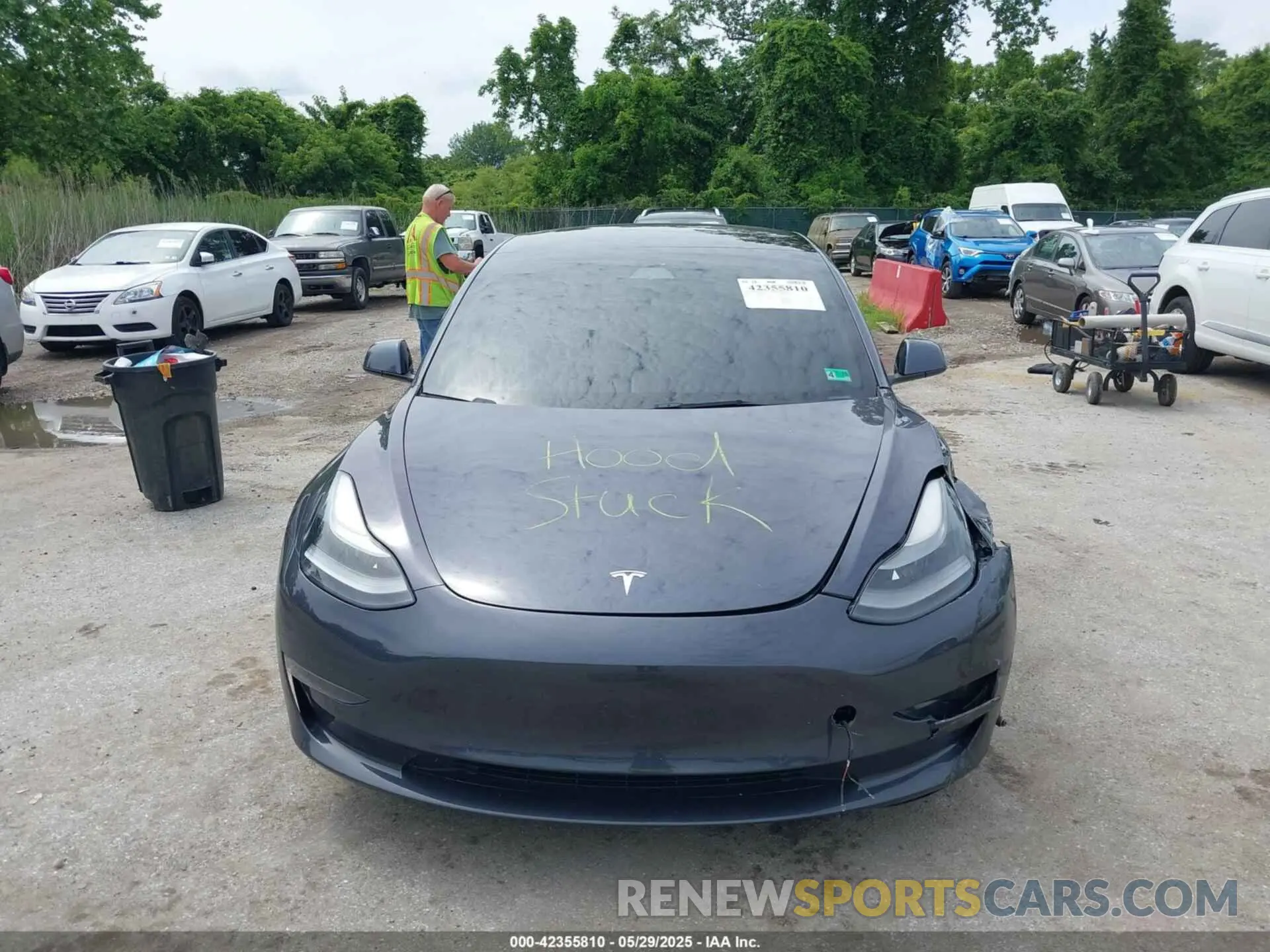 11 Фотография поврежденного автомобиля 5YJ3E1EA9MF094554 TESLA MODEL 3 2021