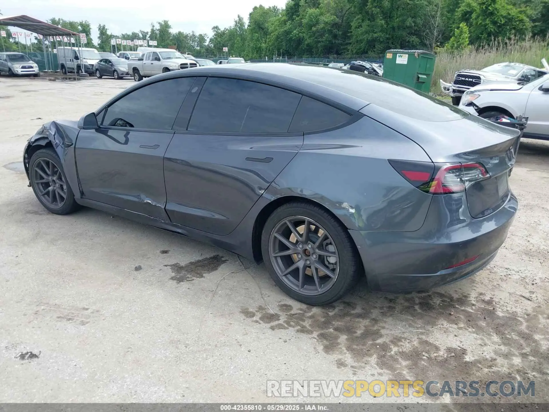 3 Фотография поврежденного автомобиля 5YJ3E1EA9MF094554 TESLA MODEL 3 2021
