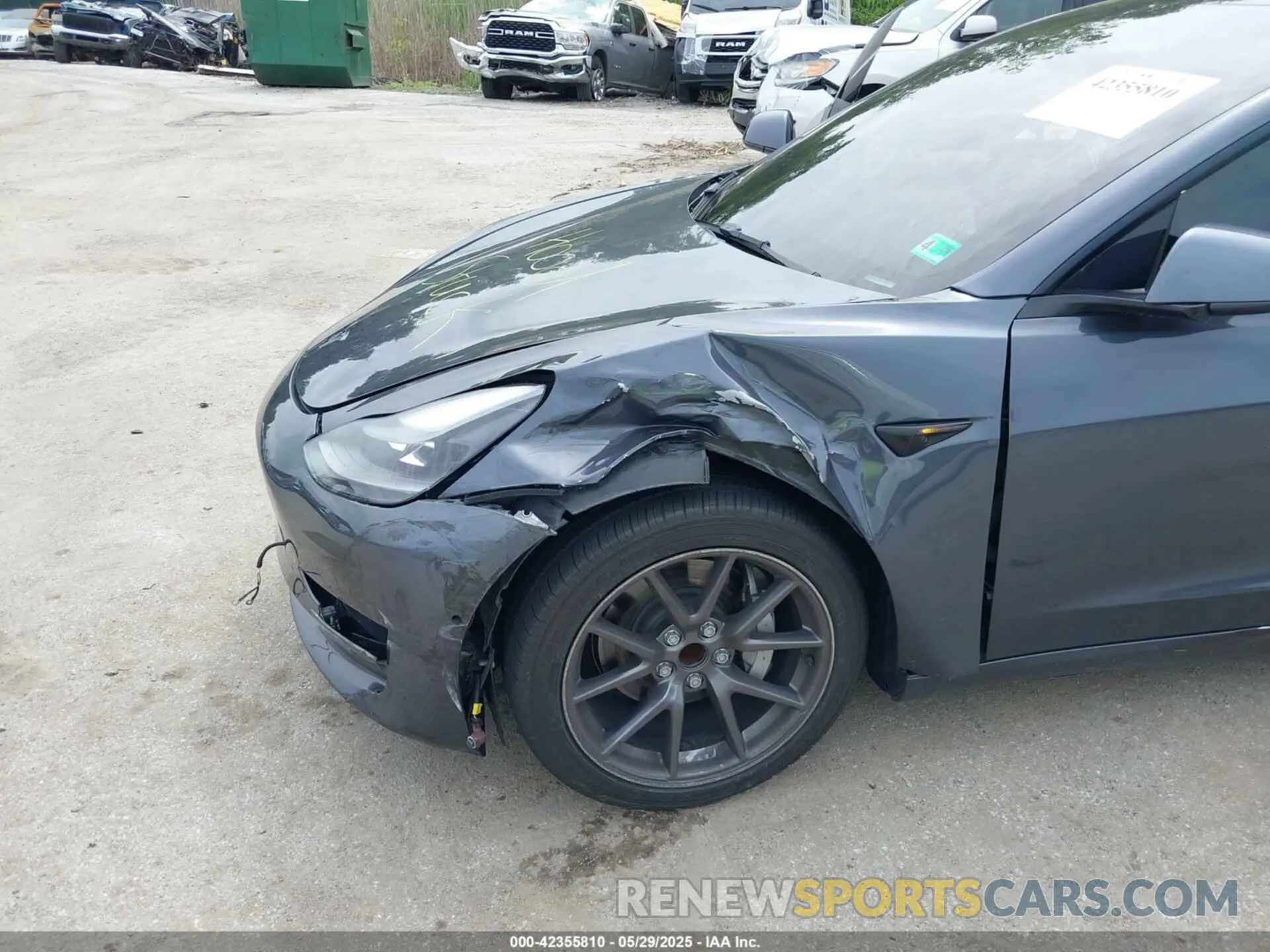 6 Фотография поврежденного автомобиля 5YJ3E1EA9MF094554 TESLA MODEL 3 2021