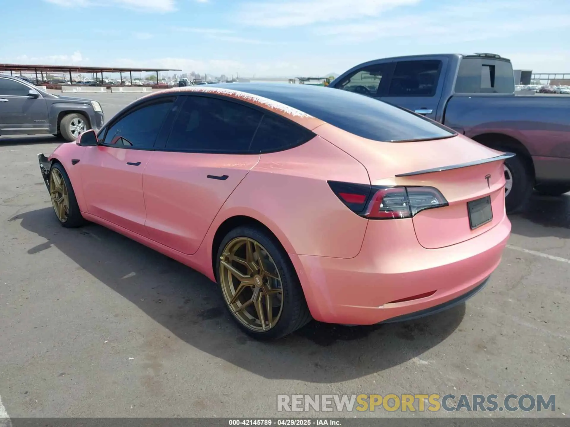 3 Фотография поврежденного автомобиля 5YJ3E1EA9MF097437 TESLA MODEL 3 2021