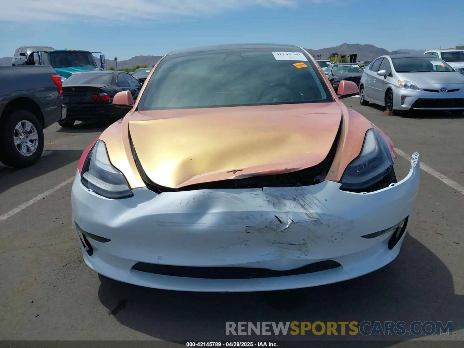 6 Фотография поврежденного автомобиля 5YJ3E1EA9MF097437 TESLA MODEL 3 2021