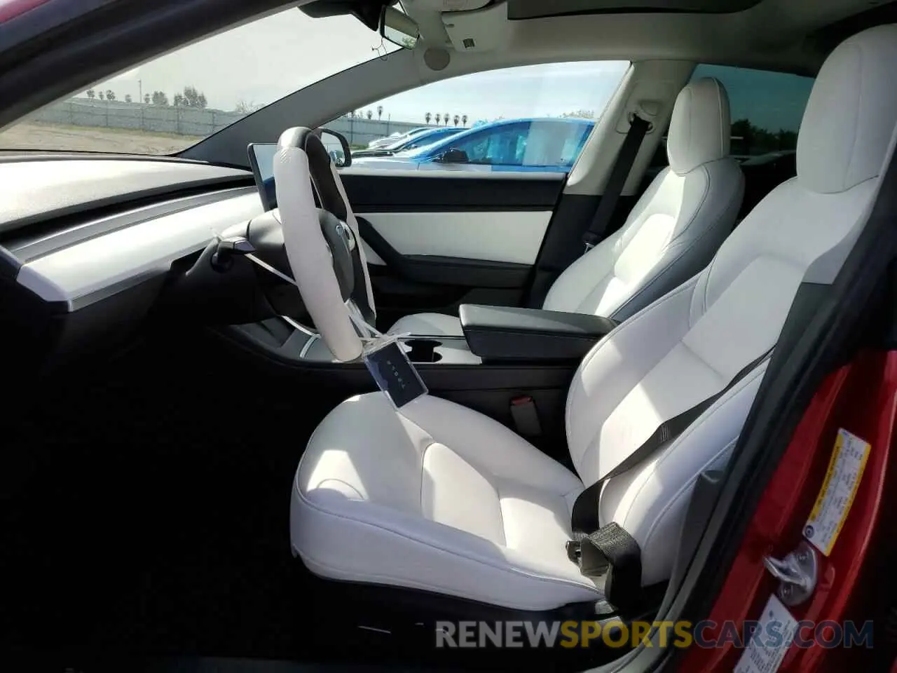 7 Photograph of a damaged car 5YJ3E1EA9MF870214 TESLA MODEL 3 2021