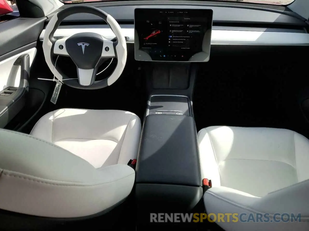 8 Photograph of a damaged car 5YJ3E1EA9MF870214 TESLA MODEL 3 2021