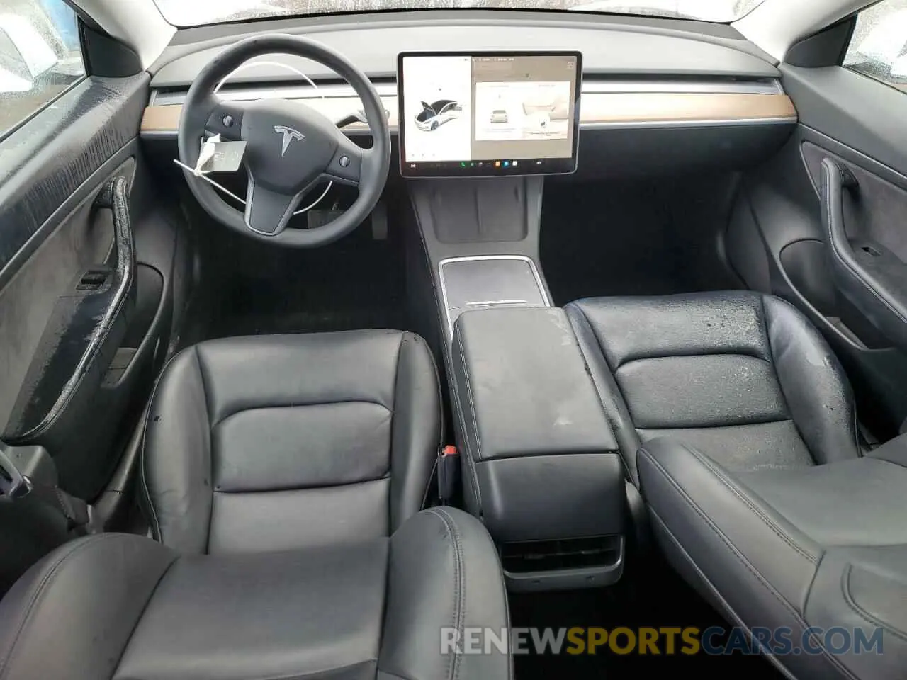 8 Фотография поврежденного автомобиля 5YJ3E1EA9MF930461 TESLA MODEL 3 2021