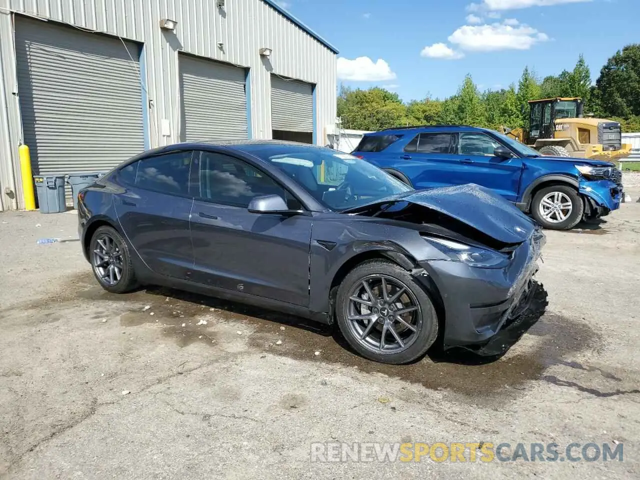 4 Фотография поврежденного автомобиля 5YJ3E1EA9MF976419 TESLA MODEL 3 2021