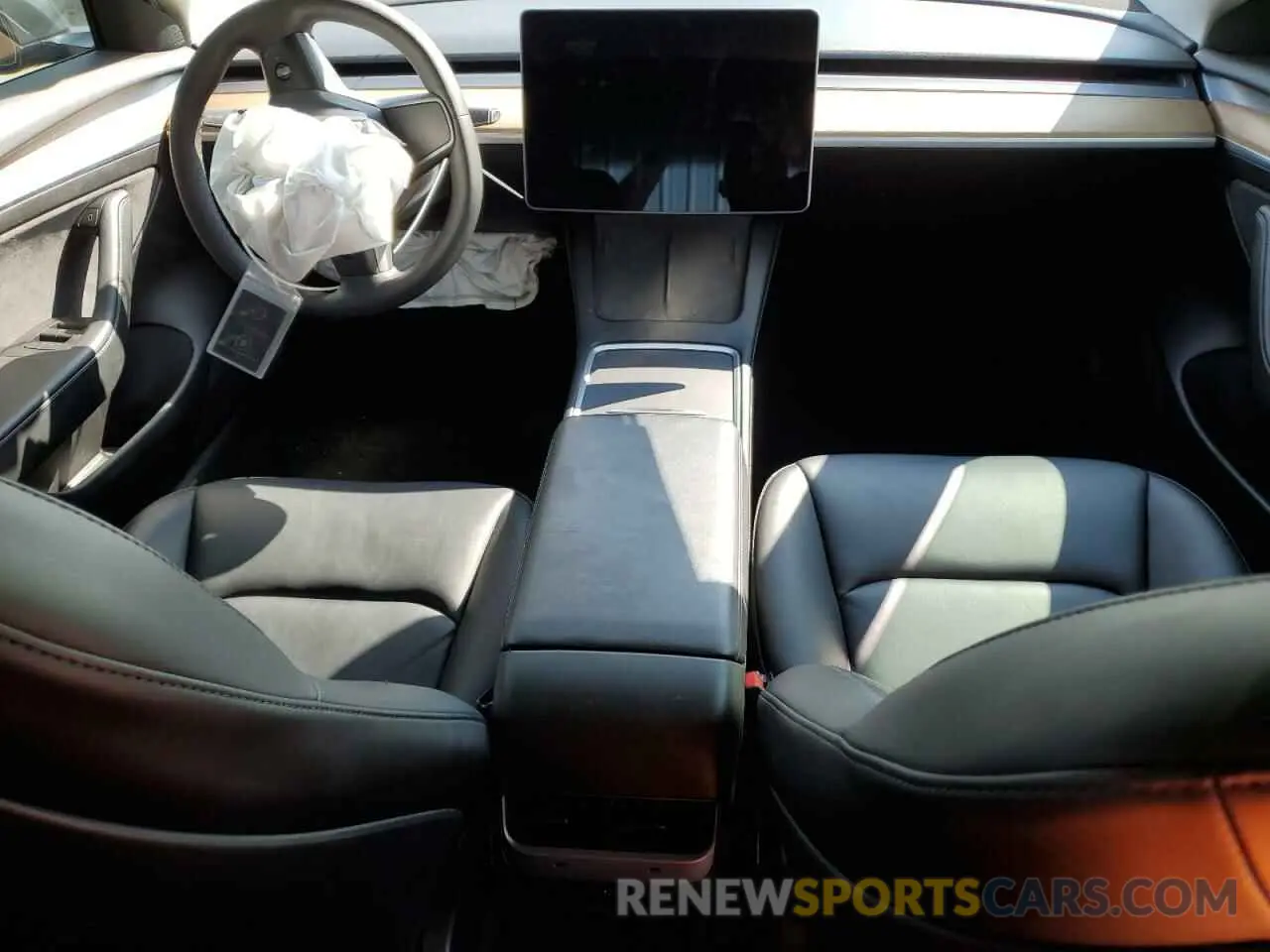 8 Фотография поврежденного автомобиля 5YJ3E1EA9MF976419 TESLA MODEL 3 2021